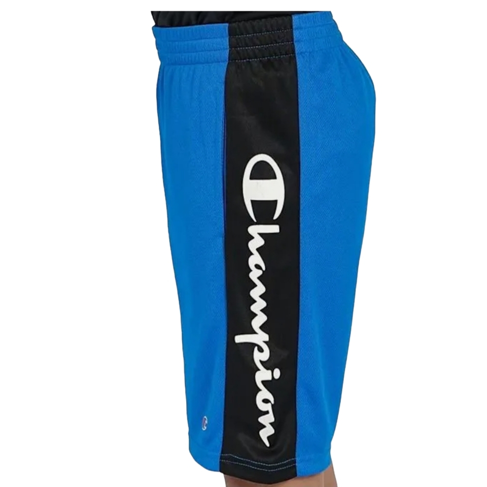 Champion Authentic Athletic Wear Boy's Colorblock Blue Shorts, Size 18/20 NWOT